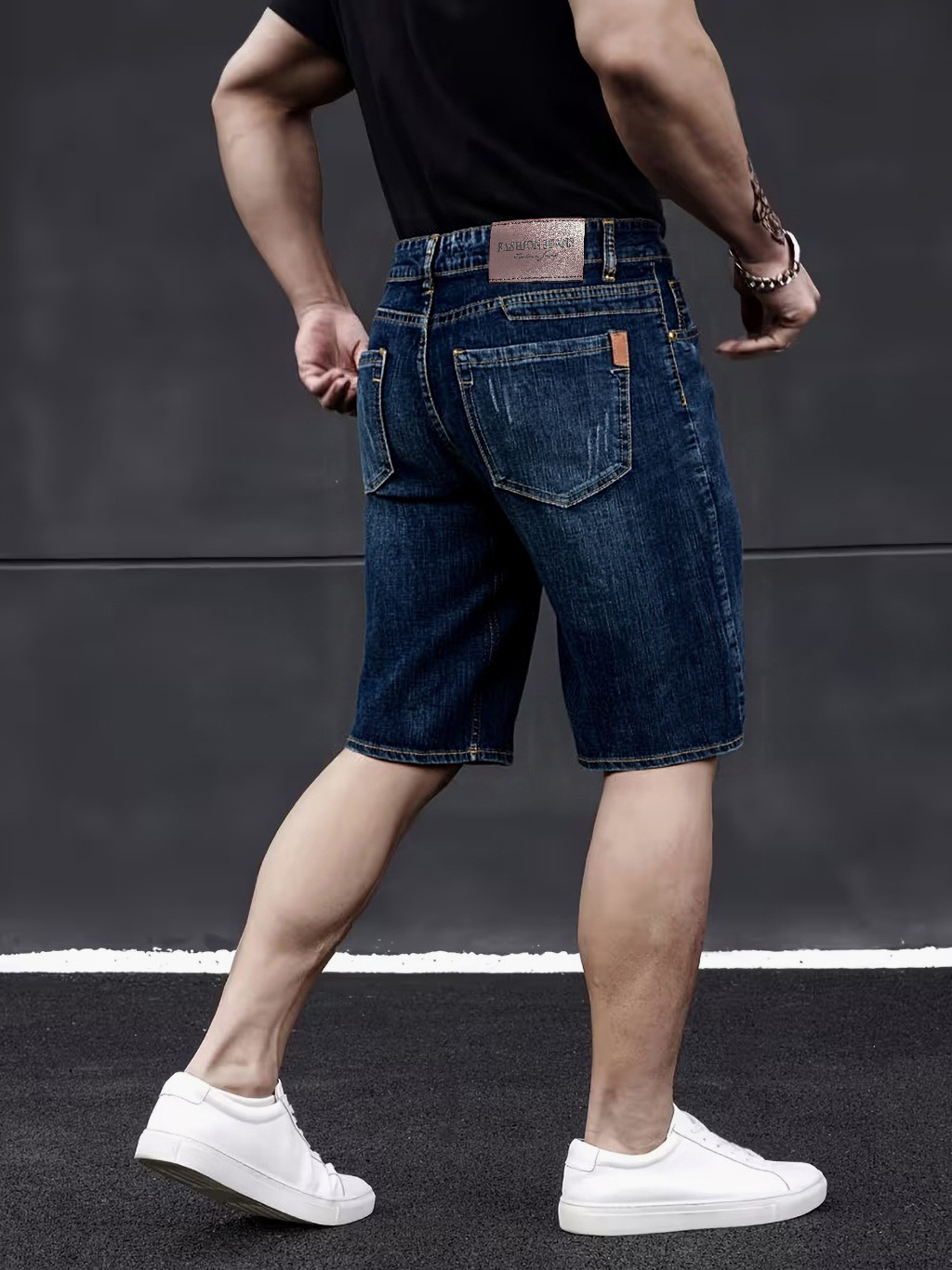 Levis Jeans 501 - Pantaloncini in denim slim da uomo