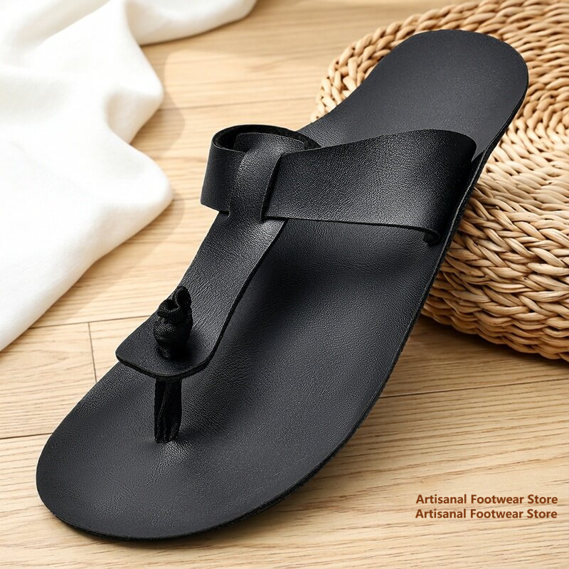 Ciabatte da uomo in pelle retr - Flip Flop Leather Men recensione e prezzo